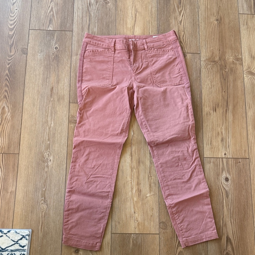 Three-Pair Cotton Stretch Pixie Pants - Rose, Mus… - image 2